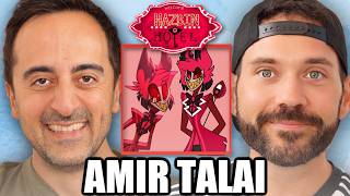 HAZBIN HOTEL INTERVIEW STAR of ALASTOR AMIR TALAI on VOX CAST MATES NEW SEASON REDEMPTION [upl. by Enelrac]