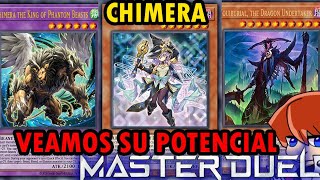 Master Duel El Mejor Deck Chimera Veamos Su Potencial YuGiOh TeamSetoX Combos [upl. by Eixel191]