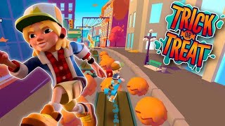 Subway Surfers Trick OR Treat  Subway Surfer Gameplay  Haunted Hood YZYK96 03 [upl. by Nebe329]