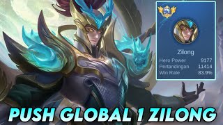 🔴 PUSH TOP 1 GLOBAL ZILONG  LIVE MOBILE LEGENDS [upl. by Kerns]