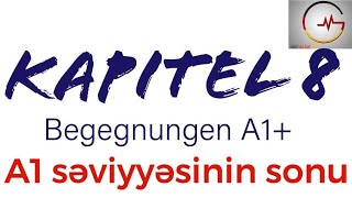 8ci VƏ A1 Kitabının SON KAPİTELİNin əhatəli izahı Begegnungen A1 Grammatika və tapşırıqlar [upl. by Aliber]