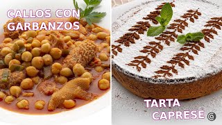 Callos con garbanzos  Tarta Caprese  Eva y Karlos Arguiñano [upl. by Jules757]