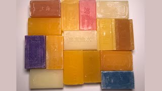 ASMR cutting dry soapoddly carving soapsatisfying relaxing crunchy soundsCrushing soap ASMR 3036 [upl. by Clifton]