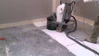 Paint removal with concrete grinder [upl. by Turmel118]