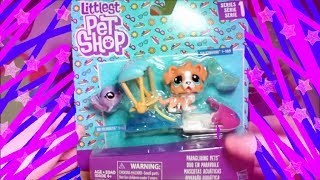 NEW 2017 Littlest Pet Shop St Bernard Unboxing amp Review [upl. by Duvall]