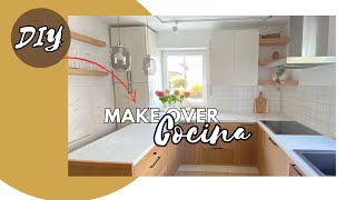 Remodelación de la cocina kitchen makeover DIY Ideas económicas fácil Antes después [upl. by Lipkin]