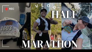 HOUSTON HALF MARATHON 2024 VLOG  EXPO AND RACE DAY [upl. by Olson]