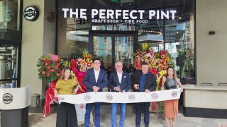 The Perfect Pint opens its biggest branch at Proscenium Rockwell Makati [upl. by Imerej]