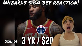 SOLID Saddiq Bey reportedly threeyear 20 million contract with Washington Wizards REACTION [upl. by Harrak]