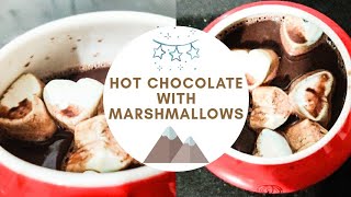 Tried Shivesh Bhatias HOT CHOCOLATE recipe☕  Winter Drink  Diviniest  Ruchitha Umesh [upl. by Zsa]