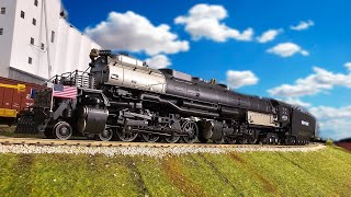 Review  HO Scale Rivarossi Big Boy UP 4014 Steam Locomotive Heritage Edition DCC and Sound [upl. by Mayer]