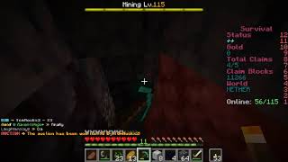 MunchyMC Survival  Commandless  Diamond mining Commandless survival part 2 [upl. by Ledniahs756]