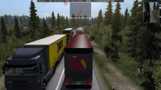 ETS2 Kirkenes  Murmansk  Speed Limit Bug at the end [upl. by Prochoras]