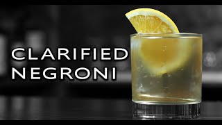 How to Make the Clarified Negroni [upl. by Auqenwahs173]