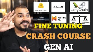 Generative AI Fine Tuning LLM Models Crash Course [upl. by Fortunio]