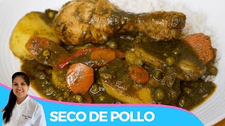 🇵🇪 COMO HACER EL MEJOR SECO DE POLLO PERUANO [upl. by Anaidni]