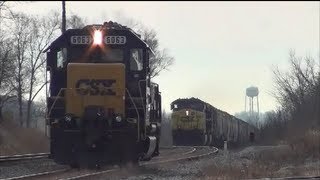 CSX rolling on the Toledo Subdivision [upl. by Repohtsirhc666]