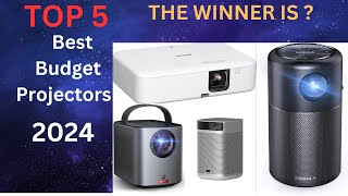 Top 5 Best budget projectors in 2024 [upl. by Katlaps]