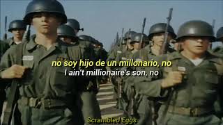 Creedence Clearwater Revival  Fortunate Son Sub Español  Lyrics [upl. by Lavicrep903]