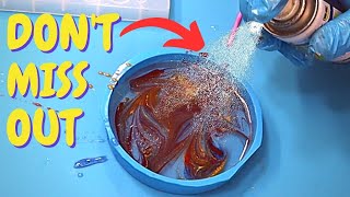 The SECRET To Transforming Resin Art With WD40 [upl. by Elad734]