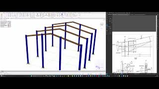 ADVANCE STEEL EP 5 ADDING EAVES HAUNCH CONNECTION [upl. by Zindman]