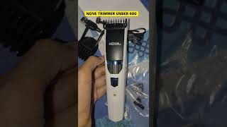 Trimmer for boys under 500  Nova trimmer  gadgets trimmer review [upl. by Umeko]