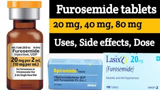 Furosemide  20 mg 40 mg 60 mg  What is Furosemide Used For Dosage Side Effects amp Precautions [upl. by Charity]