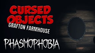 ALL NEW Cursed Possessions Locations  Grafton Farmhouse  Phasmophobia Guide SHORTS [upl. by Ahsineb]