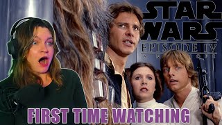 Star Wars IV A New Hope 1977  First Time Watching  Movie Reaction [upl. by Eilra]