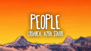 Libianca  People ft Ayra Starr Omah Lay [upl. by Margette]