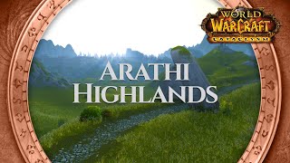 Arathi Highlands  Music amp Ambience  World of Warcraft [upl. by Cilka]