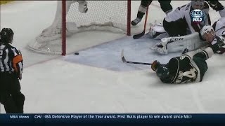 Granlund dives to score OT winner in midair [upl. by Adlez986]