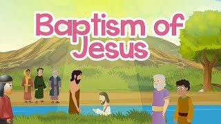 Jesus is Baptized  100 Bible Stories [upl. by Jahdiel967]