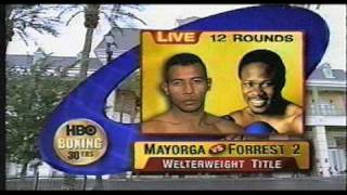 HBO Boxing Archives MayorgaForrest II PreFight 2003 [upl. by Clemens]