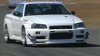 Amuse Supra vs MiNEs R34 GTR Time Attack [upl. by Dorolisa]