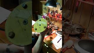 French Round Clock Movement DisassemblyCleaning PART 1 [upl. by Staw]