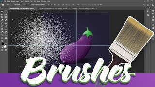 🖌️ 6 Pinceles Granulados para Photoshop e Illustrator  Recursos para Ilustradores 🎨 [upl. by Tyika]