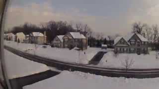 45 Day Time Lapse of the Horrible 2014 Winter Snow Melting [upl. by Leima]