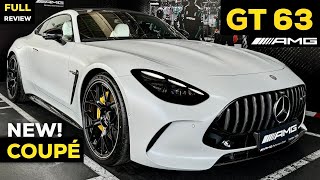 2024 MERCEDES AMG GT 63 NEW V8 Coupe BETTER Than 911 FULL InDepth Review Exterior Interior Sound [upl. by Eileek]