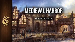 Medieval Harbor  Medieval Ambience  1 Hour dnd [upl. by Ryan]