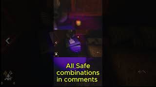 All Safe Combinations in safehouse Black ops 6 campaign [upl. by Milewski]