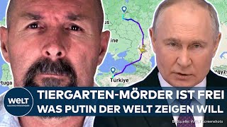 GEFANGENENAUSTAUSCH Spektakulärer Deal zwischen Kreml und Westen – Putin wollte quotTiergartenMörderquot [upl. by Cele82]