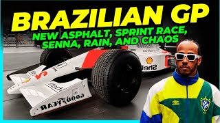 RAIN IN INTERLAGOS MERCEDES FOCUSES ON 2025 PÉREZS SITUATION MAGNUSSEN TO SAUBER  F1 GP SPORTS [upl. by Ynaffital]