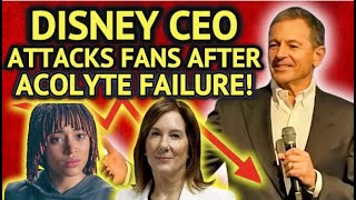 BREAKING Disney CEO Panics After Acolyte Financial Fallout—Blames Fans for the Failure [upl. by Musette]