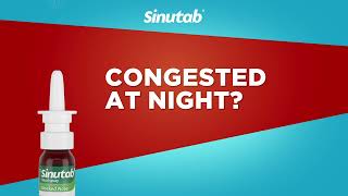 Sinutab Gives All Night Congestion Relief [upl. by Eachern]