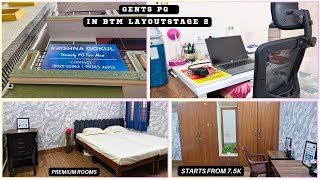 Gents Pg in BTM Layout Bangalore I Near Pankaj Sir Academy I JSpiders I QSpiders [upl. by Banerjee10]