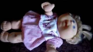 CABBAGE PATCH KIDS quotBABY GIGGLESquot DOLL [upl. by Eenhat452]