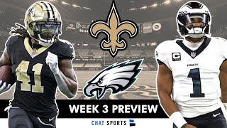 How The Saints Can DOMINATE The Philadelphia Eagles New Orleans Saints Week 3 Preview [upl. by Iztim]