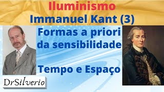 Immanuel Kant 3  Formas a priori da sensibilidade Formas a priori da intuição pura Tempo e Espaço [upl. by Lorianne]