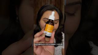 shorts DERMATOUCH 10 VITAMIN C SERUM REVIEW skincare dermatouch [upl. by Xela864]